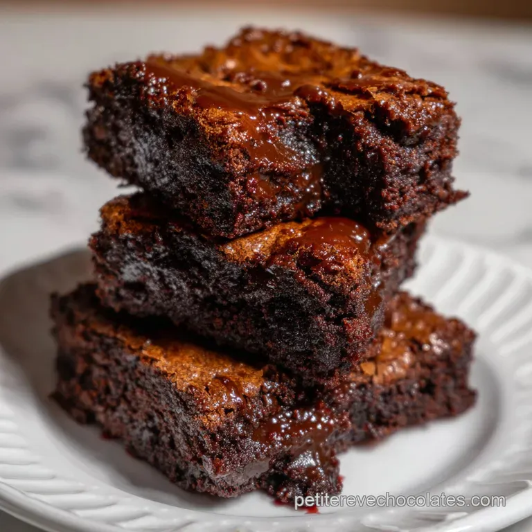 Brownies V&eacute;g&eacute;taliens Fondants &Agrave; Souhait presentation