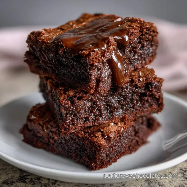 Brownies V&eacute;g&eacute;taliens Fondants &agrave; Souhait