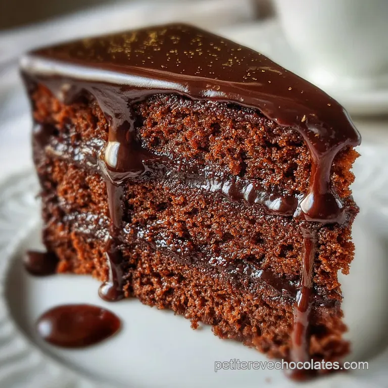 Le Cake au Chocolat Absolument Parfait et Moelleux