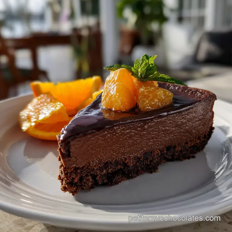 Chocolate Orange Cheesecake : Le Supr&ecirc;me G&acirc;teau Cuisson