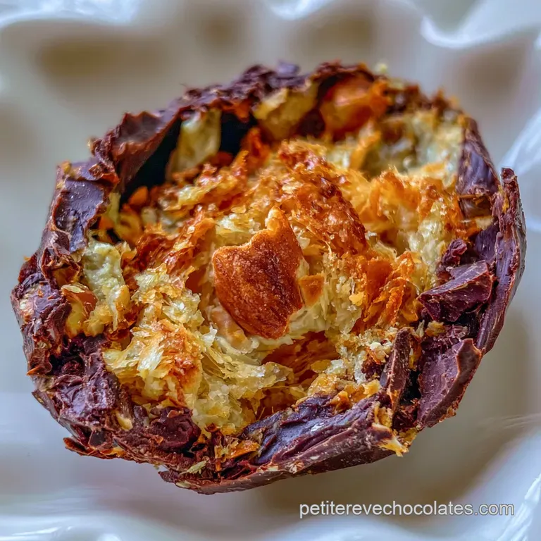 Chocolat de Duba&iuml;: C&oelig;ur Croustillant au Kata&iuml;fi
