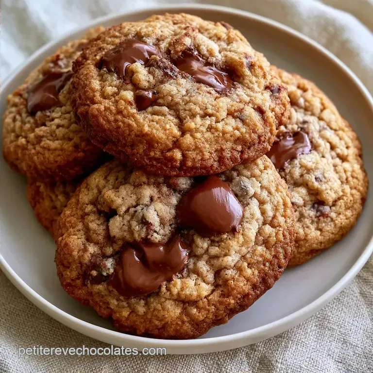 Cookies P&eacute;pites Chocolat Au Lait: Moelleux et Fondants