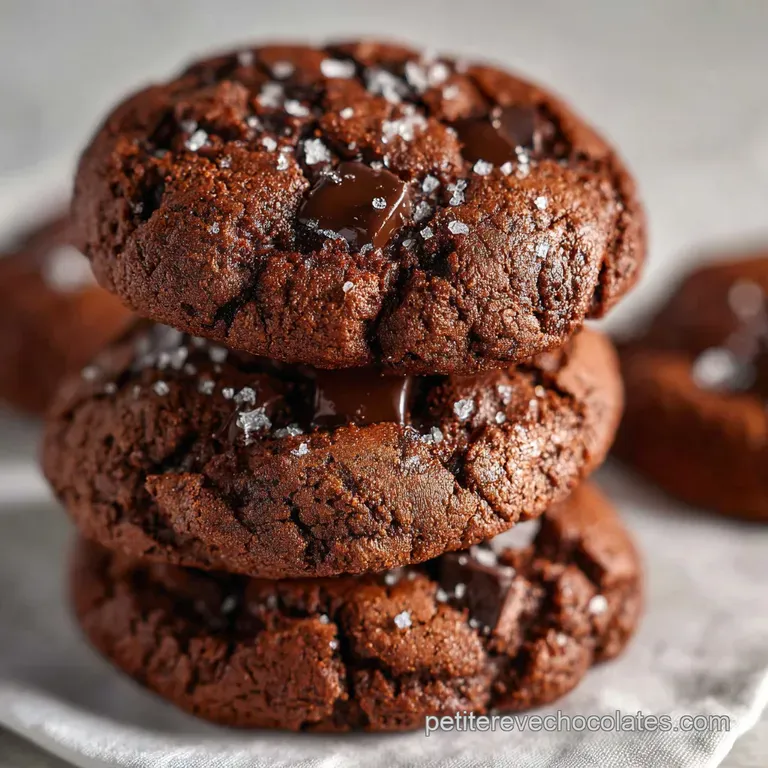 Cookies Triple Chocolat Moelleux
