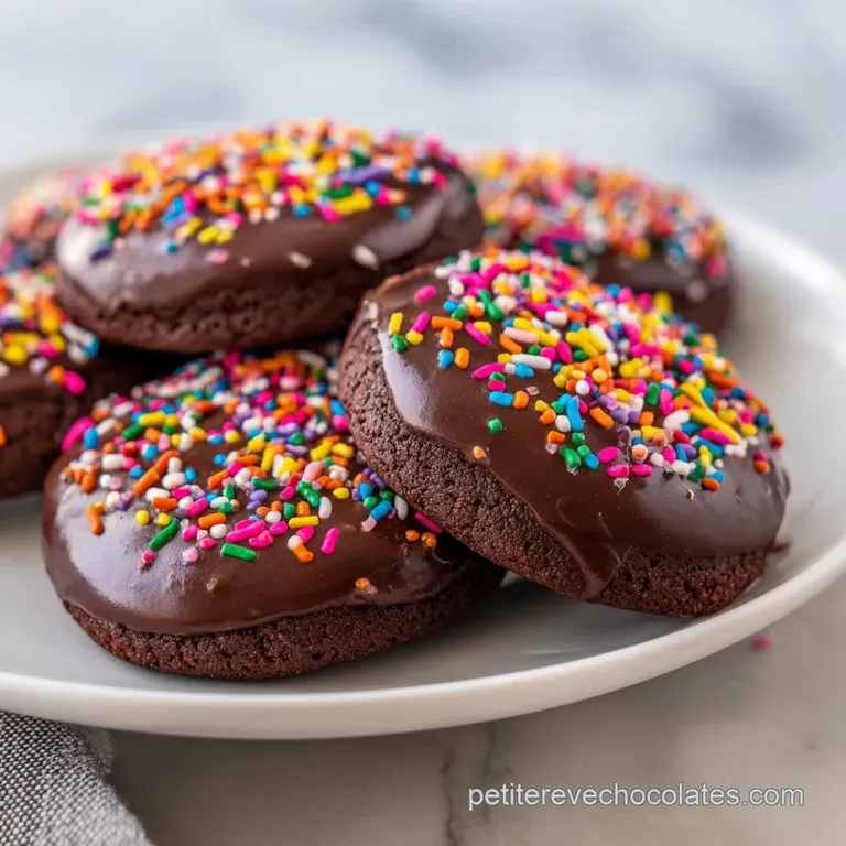 Cosmic Brownie Cookies: C&oelig;ur Fondant et Soyeux