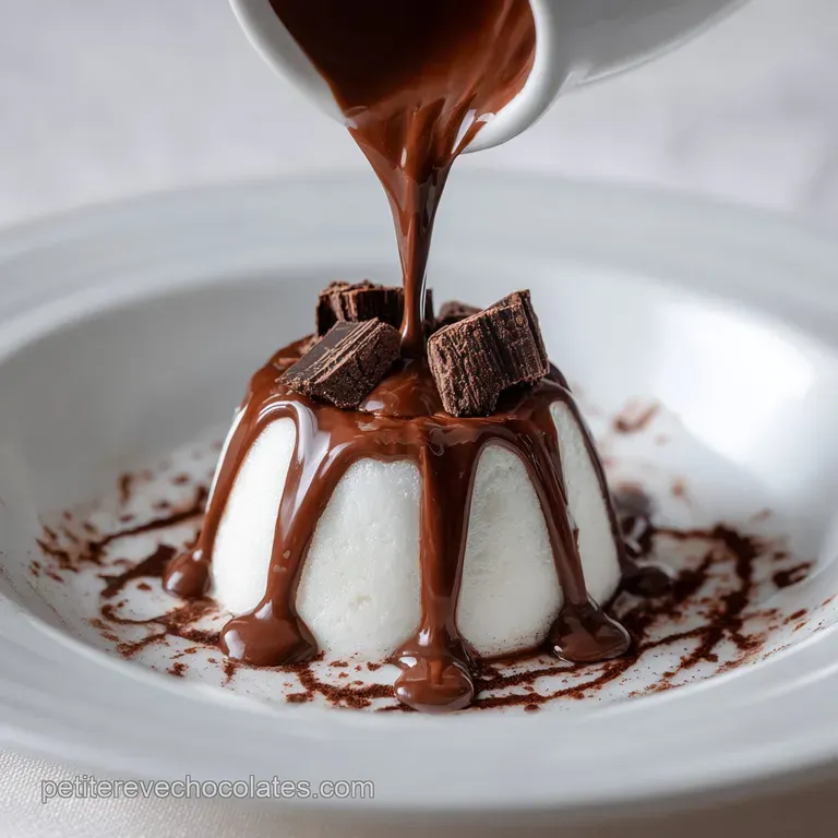 Crème au Chocolat Express : Le Dessert Intense et Ultra-Rapide presentation