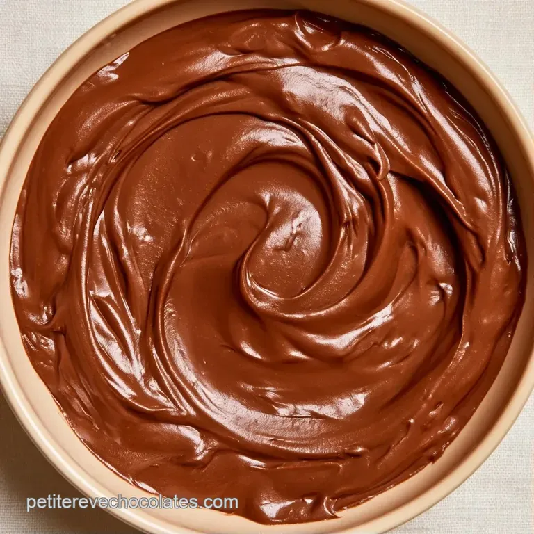 Dessert chocolat&eacute; lisse dans un verre &eacute;l&eacute;gant, d&eacute;cor&eacute; de noix de coco r&acirc;p&eacute;e sur un fond blanc lumineux.