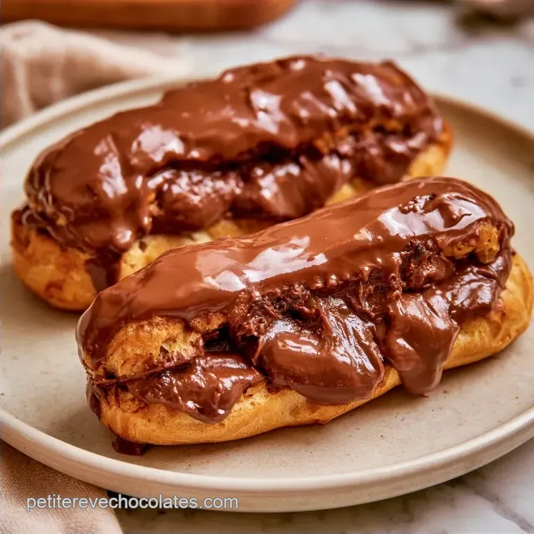 Cr&egrave;me P&acirc;tissi&egrave;re Chocolat pour &Eacute;clairs
