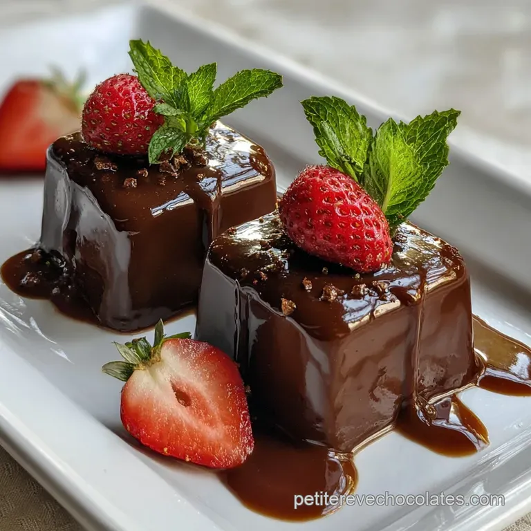 Elegant chocolate dessert with fresh raspberry garnish. Swirled cream, glossy finish, nestled in a clear glass on a white ...