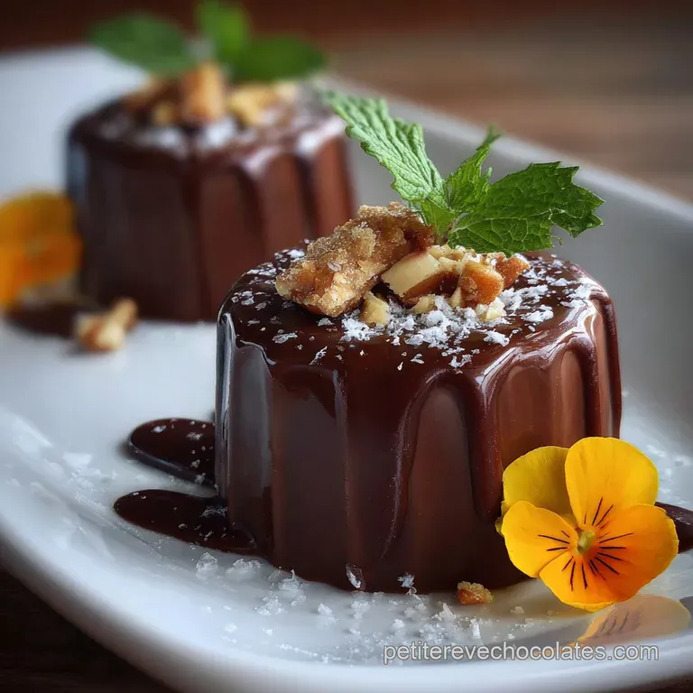 Cr&eacute;meux au chocolat : Intense et Fondant