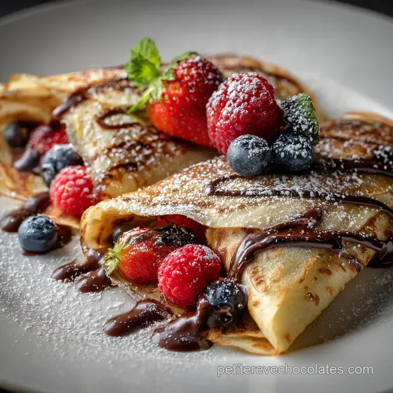 Crêpes maison faciles Le secret dune pâte fine souple et sans grumeaux