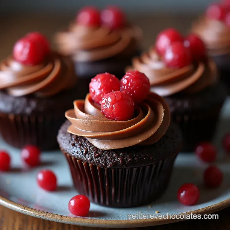 Le Meilleur Cupcake au Chocolat Noir Intense et Moelleux