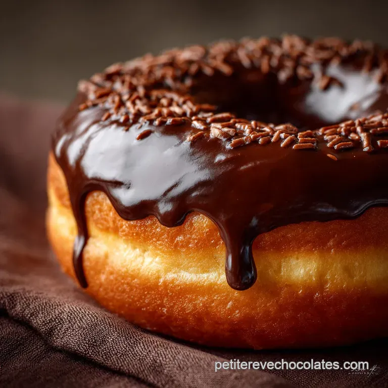 Les Véritables Donuts au Chocolat Pâte Aérienne et Glaçage Intense