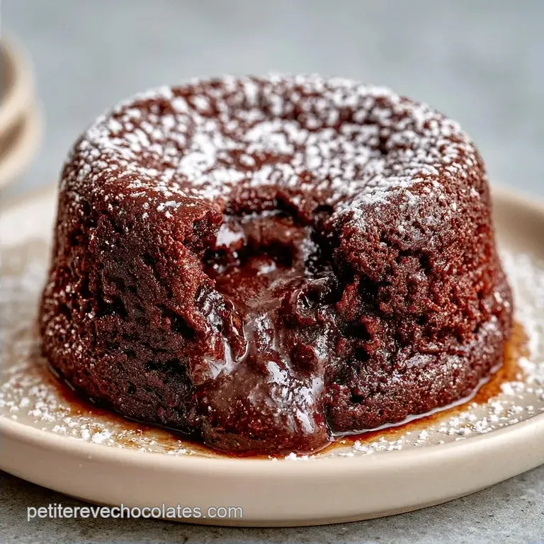 Fondant Au Chocolat: C&oelig;ur Coulant Parfait