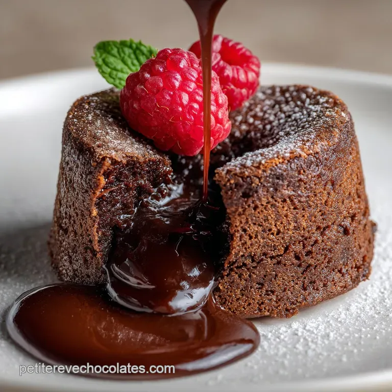 Fondant au chocolat : Cœur coulant et texture parfaite