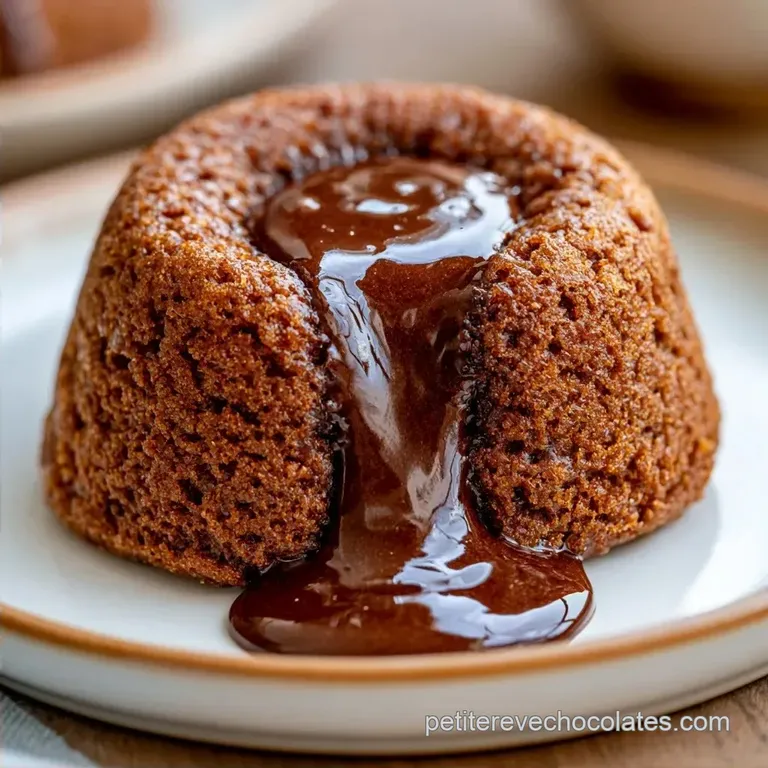 Fondant Chocolat Au Lait: C&oelig;ur Coulant