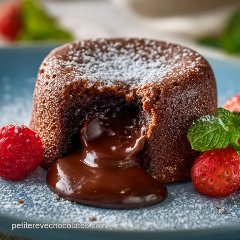 Fondant Chocolat Moelleux : Le Vrai Cœur Coulant