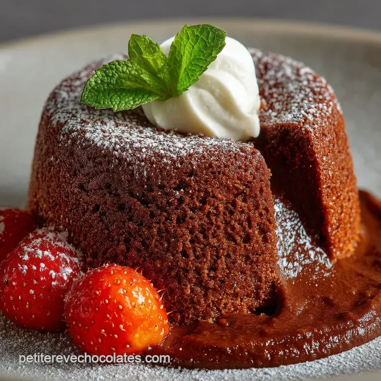 Gâteau au Chocolat Sans Gluten Facile Le Fondant Royal Poudre dAmande