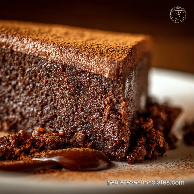 Le Fondant Noir Absolu Sans Gluten L&eacute;l&eacute;gance Cacao presentation