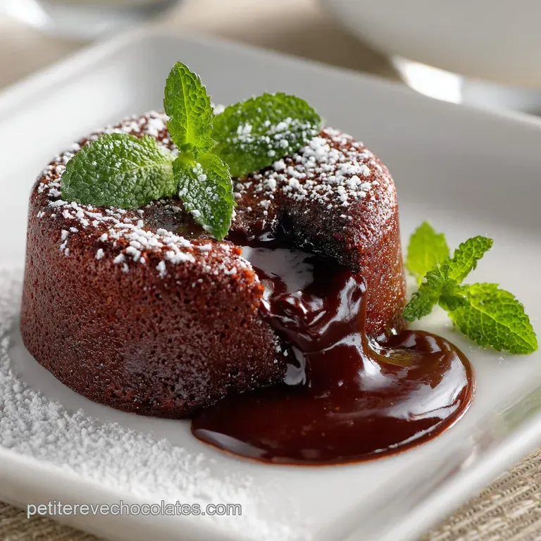 Fondant au chocolat sans gluten sans lactose : Lextase chocolatée cœur coulant