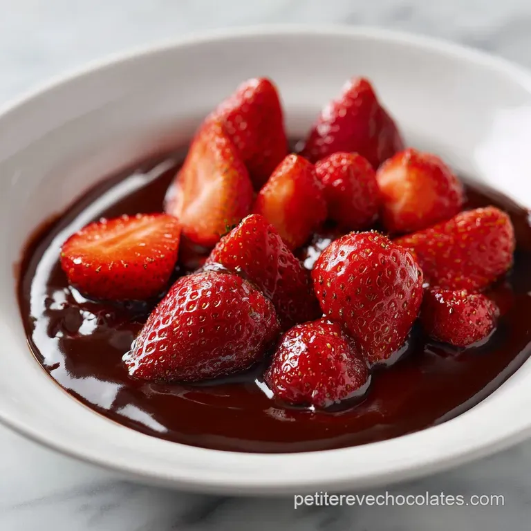 Fondue au Chocolat: Onctueuse et Brillante