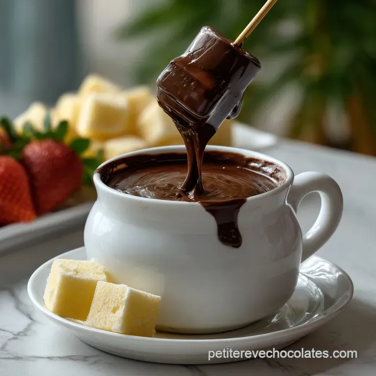 Fondue au Chocolat: &Eacute;mulsion Soyeuse