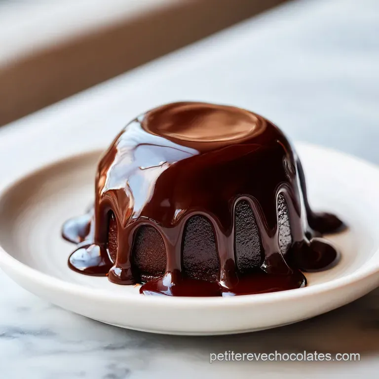 Ganache Chocolat Noir Intense et Soyeuse