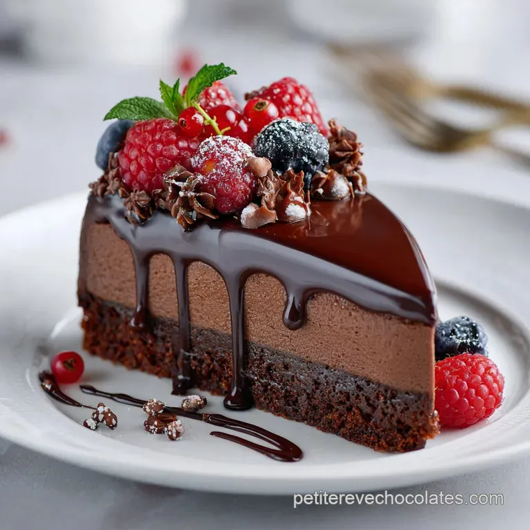 Gâteau au chocolat danniversaire : Le Classique Réinventé