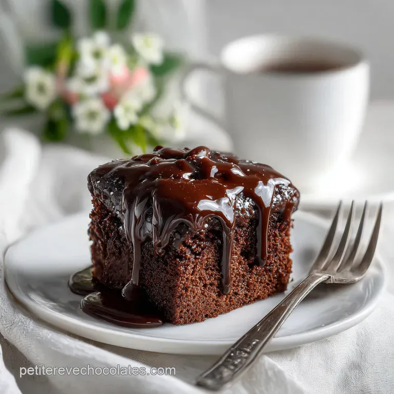 G&acirc;teau au Chocolat Moelleux et Intense