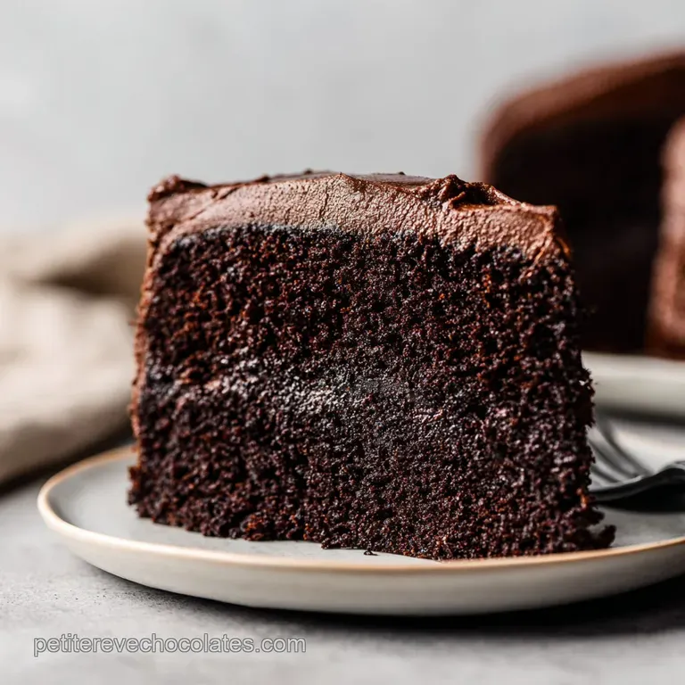 G&acirc;teau Au Chocolat Maison : Moelleux et Intense