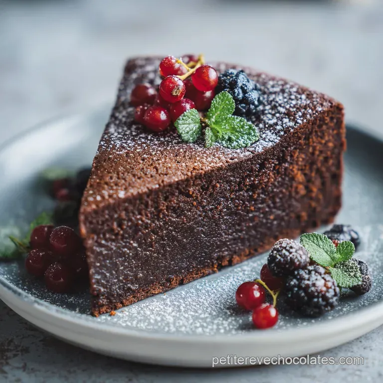 G&acirc;teau au Chocolat : Moelleux et Intense