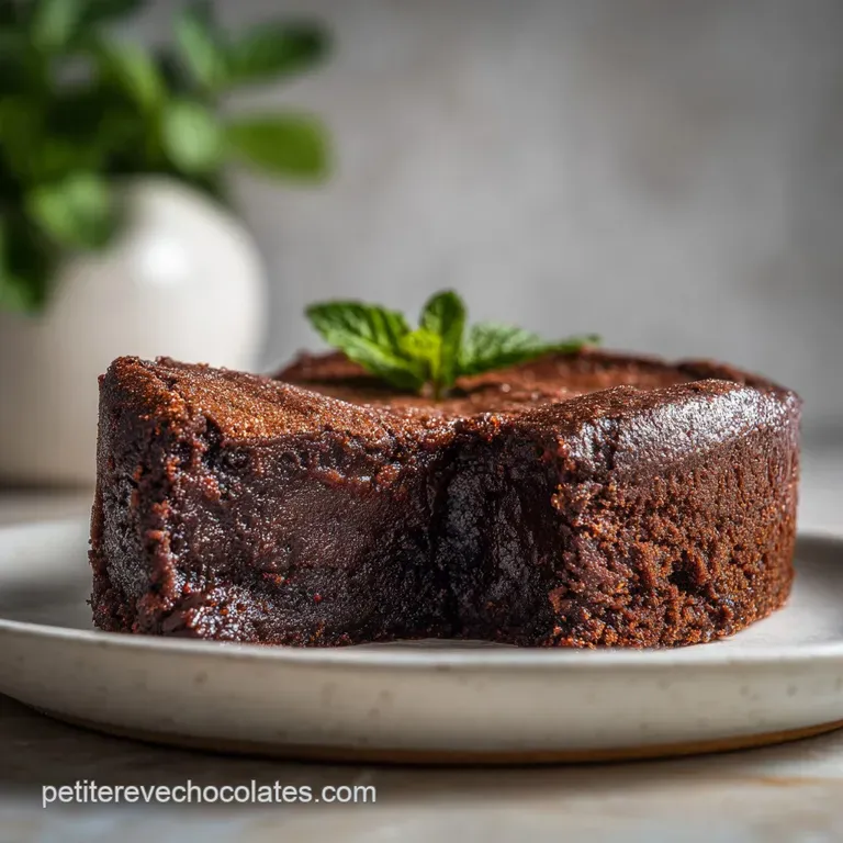 G&acirc;teau au Chocolat Recette : Moelleux et Fondant