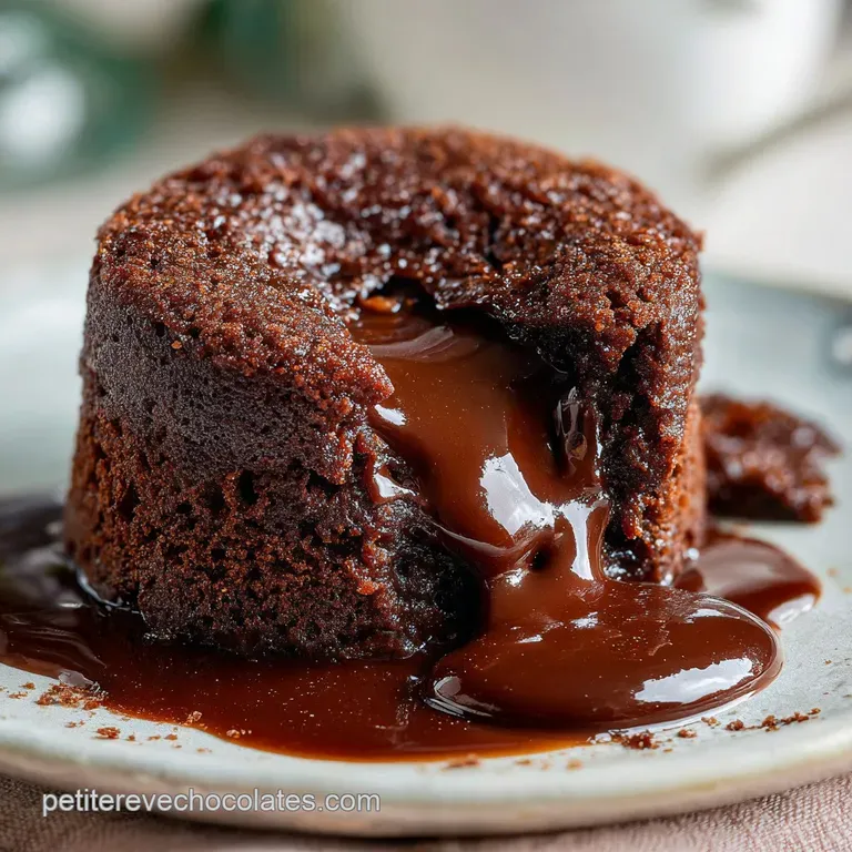 G&acirc;teau au Chocolat Moelleux et Fondant: Intense