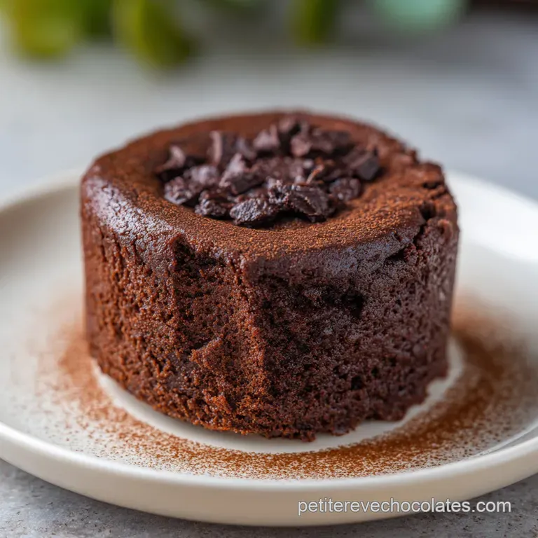 G&acirc;teau au Chocolat Sans Beurre Moelleux