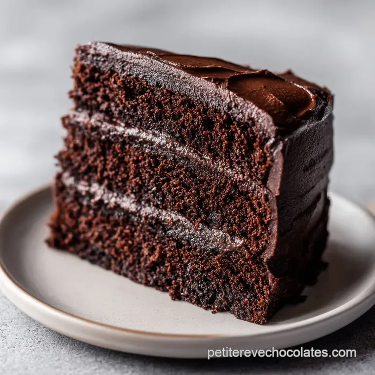 G&acirc;teau d Anniversaire au Chocolat : Fondant et Moelleux