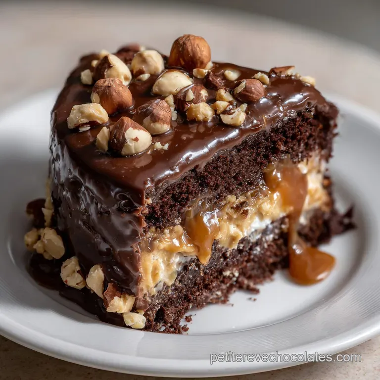 G&acirc;teau Fingers Au Chocolat Cacahu&egrave;tes Et Moelleux presentation