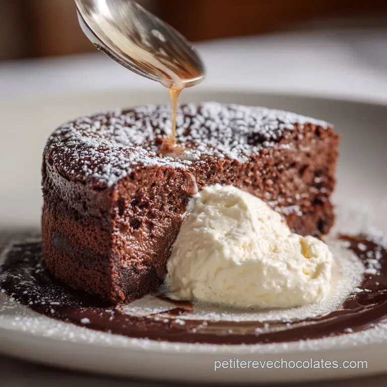 G&acirc;teau Au Chocolat Et Au Mascarpone : Le Dessert Fondant presentation
