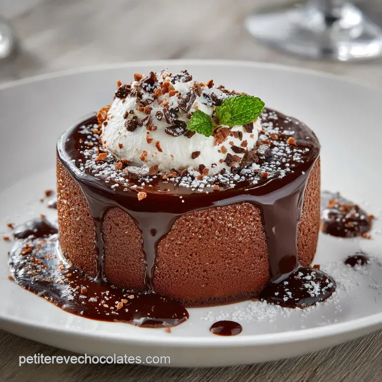 Gâteau au chocolat et au mascarpone : Le dessert fondant