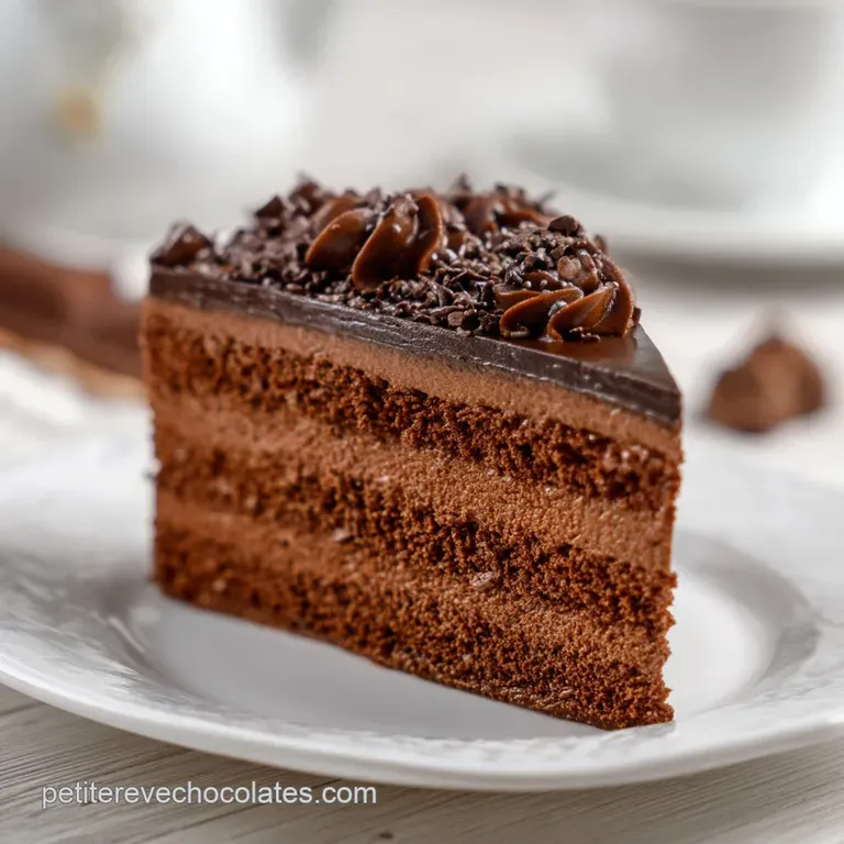 Gâteau mocaccino au chocolat : Le classique réinventé