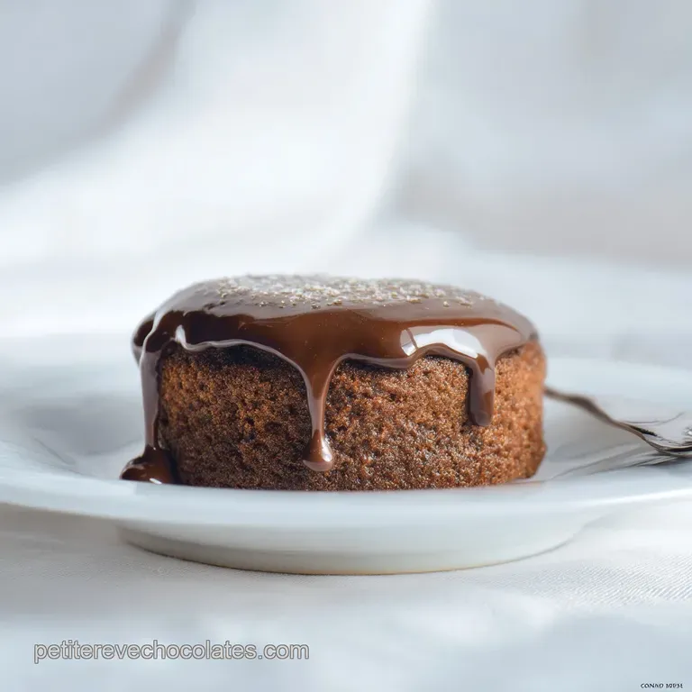 Gâteau au chocolat avec glaçage moka : Le Classique Réinventé