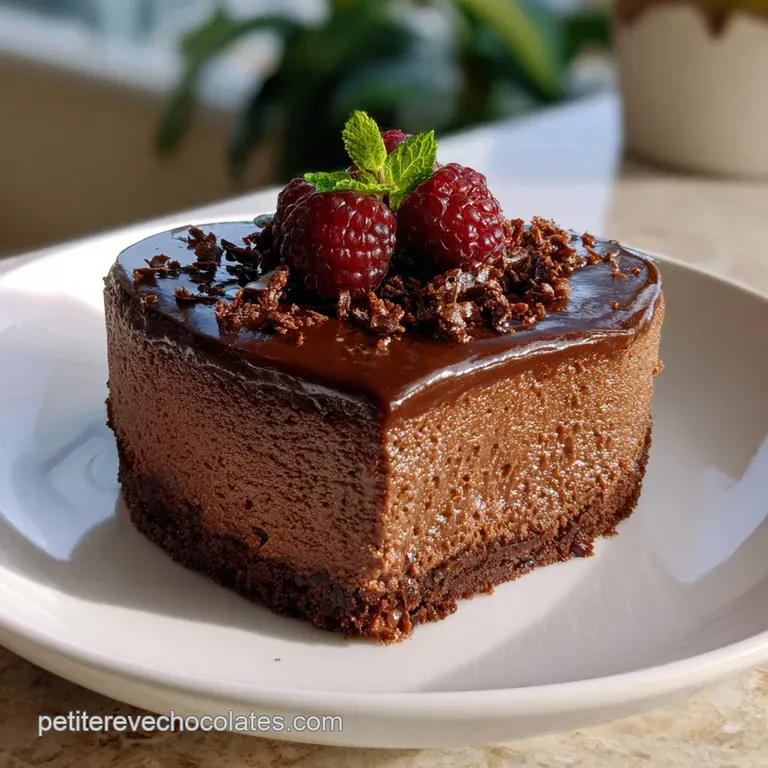 G&acirc;teau mousse chocolat v&eacute;gane : Sophistiqu&eacute; et l&eacute;ger