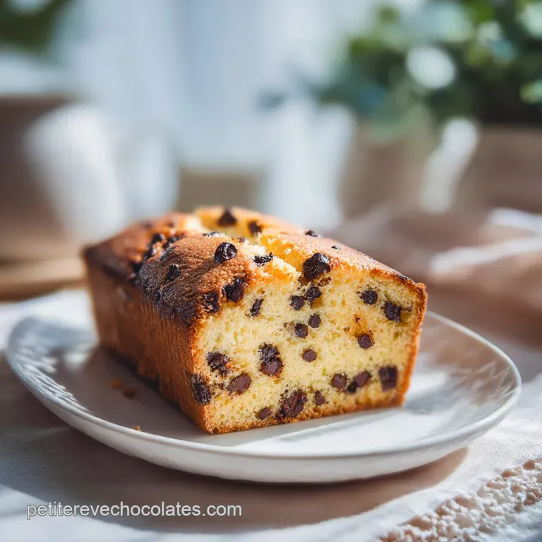 G&acirc;teau au Yaourt aux P&eacute;pites de Chocolat