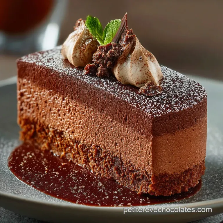 G&eacute;noise au Chocolat Classique LArt du G&acirc;teau A&eacute;rien