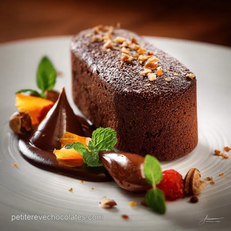 G&eacute;noise Au Chocolat Le Nuage Classique De La P&acirc;tisserie Fran&ccedil;aise presentation