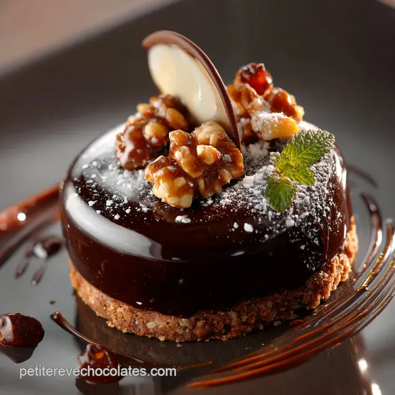 Glaçage Chocolat Miroir Brillant Le secret de leffet ultralisse