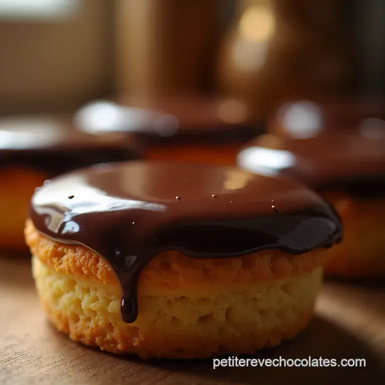 Le Glaçage Miroir au Chocolat Noir Intense Brillance Garantie pour Vos Pâtisseries presentation
