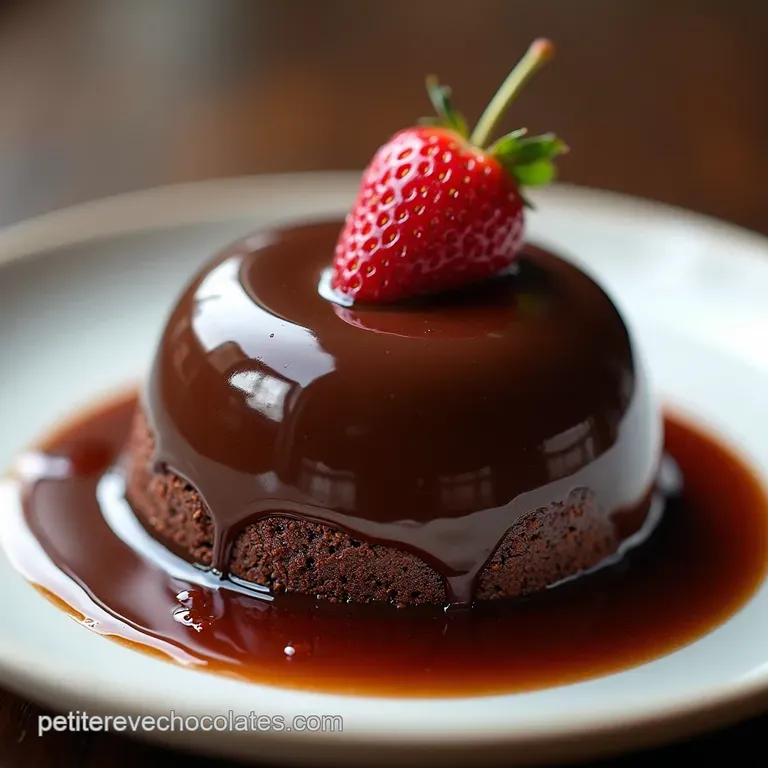 Le Glaçage Miroir Parfait Brillance Éclatante pour un Chocolat Intense