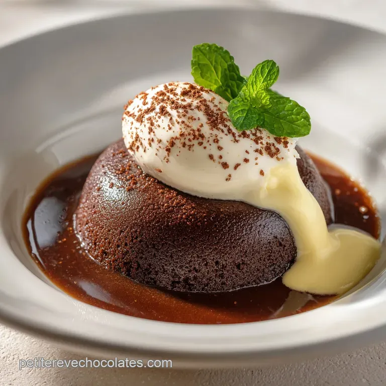 Glace Royale Au Chocolat Noir Intense Base Cr&egrave;me Anglaise presentation