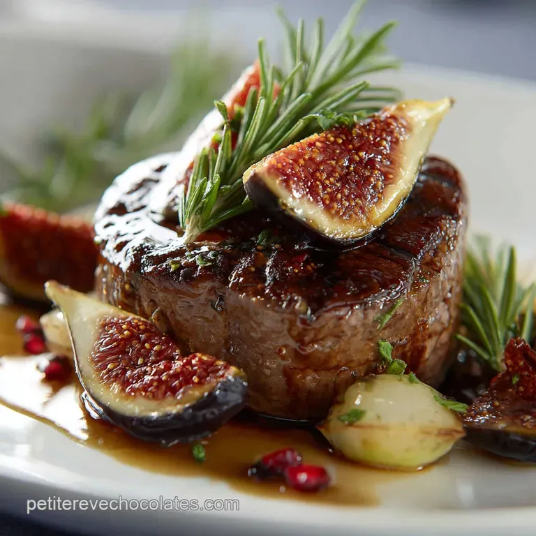 Ides Recettes Le Secret Du Chef Porc Laqu&eacute; Figues Et C&eacute;lerirave presentation