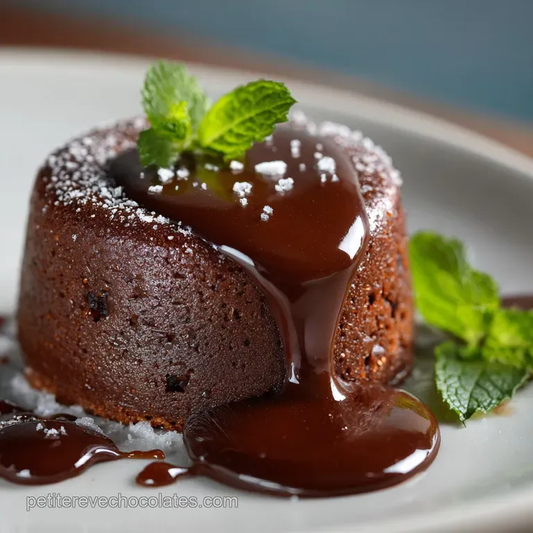 Mini fondant au chocolat cœur coulant le secret du bistro inratable