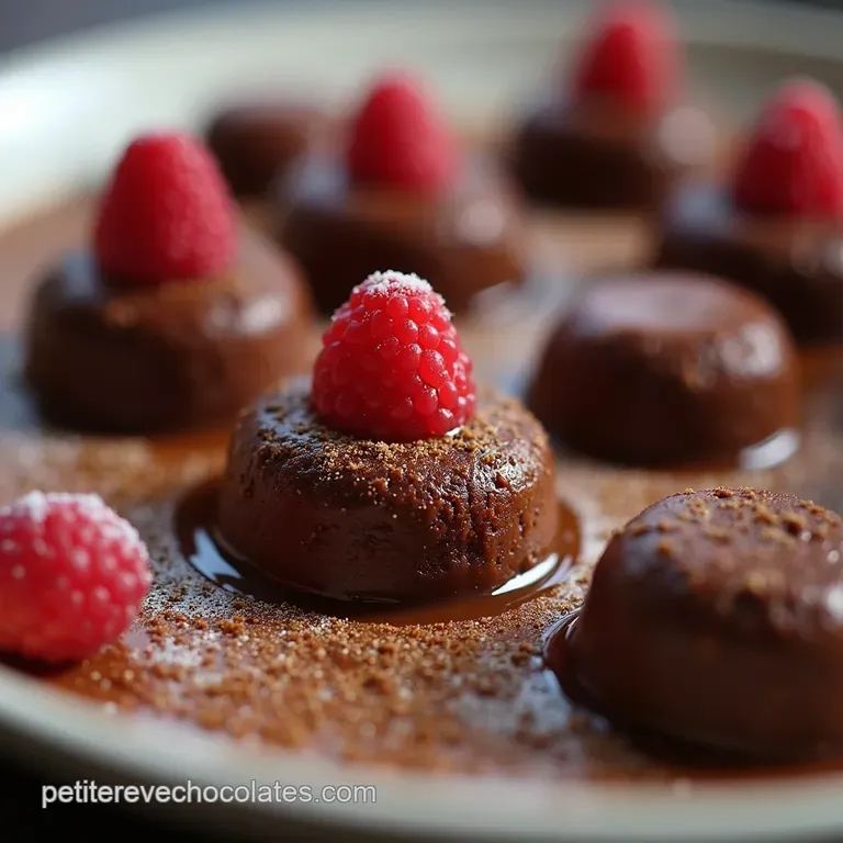 Maître Fondant Les Mini Fondants au Chocolat Cœur Coulant Inratables